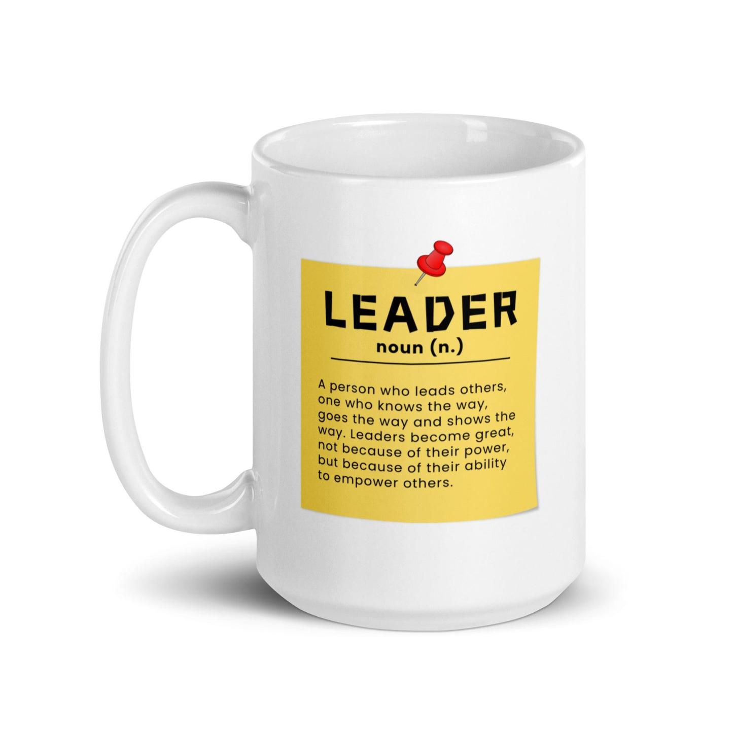 Leader Definition Coffee Mug - Inspire Cups