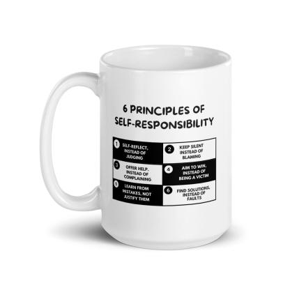 Self Responsibility Quote Mug - Inspire Cups