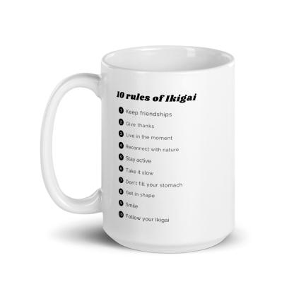 Ikigai Philosophy Message Mug - Inspire Cups