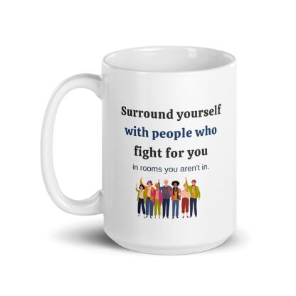 Support Circle Message Mug - Inspire Cups