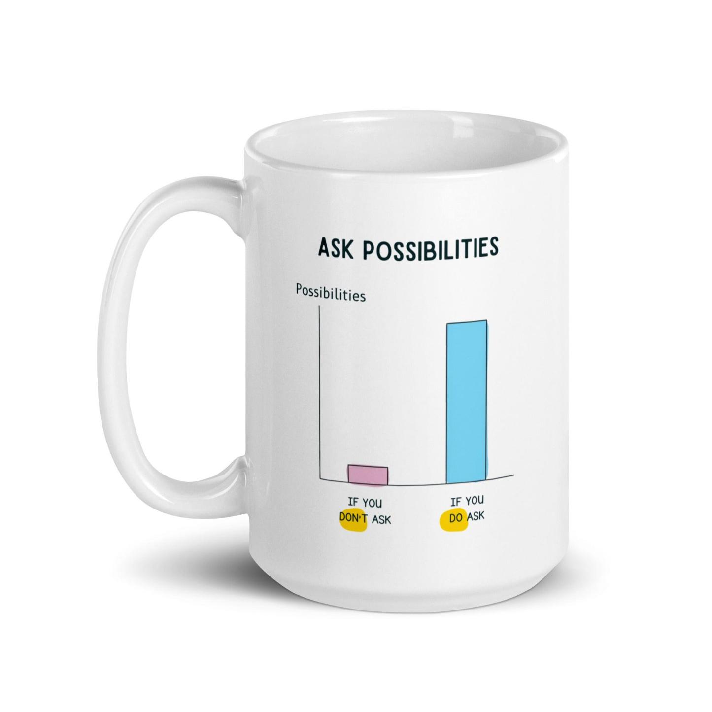 Curiosity Creates Opportunity Mug - Inspire Cups