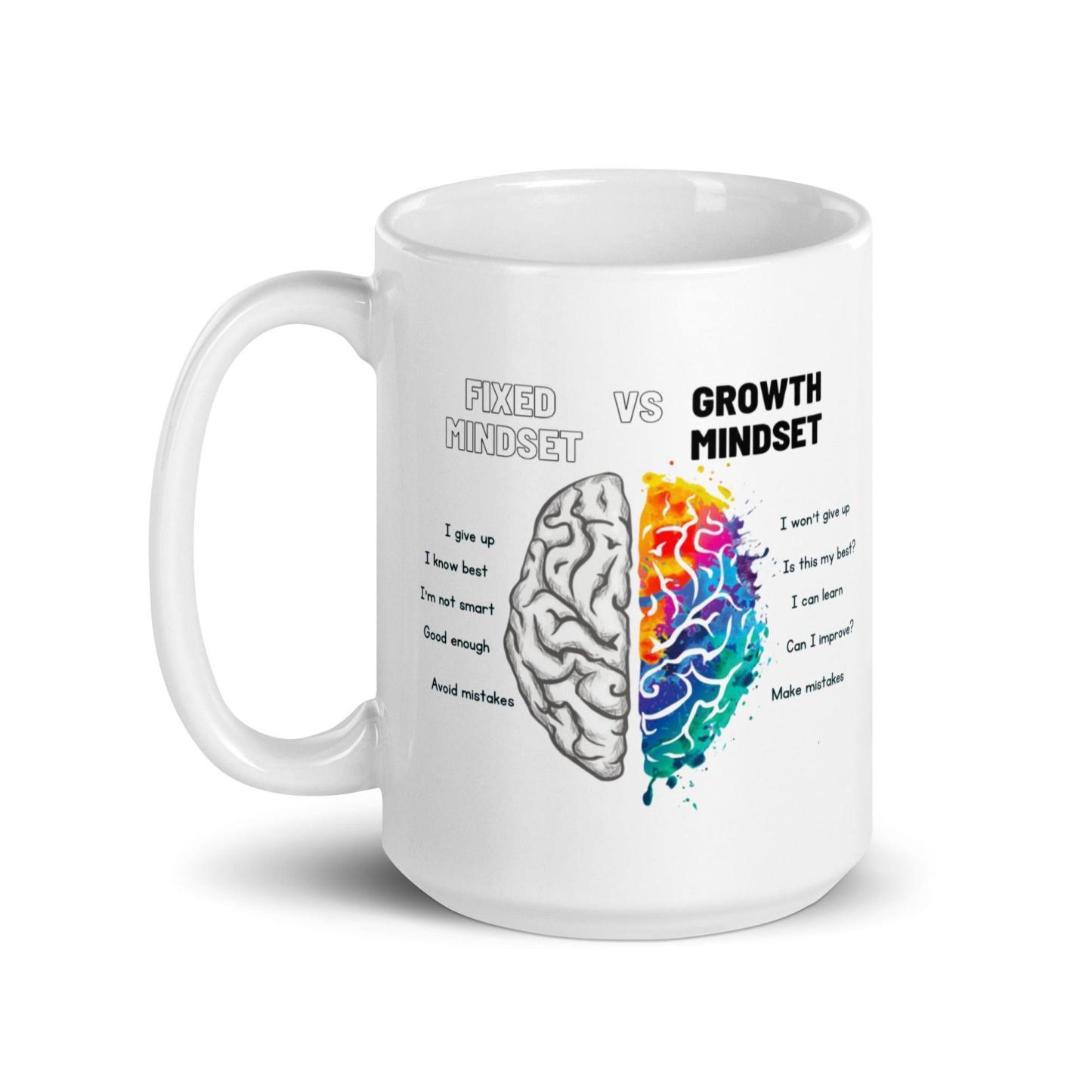 Growth Mindset Glossy Mug - Inspire Cups