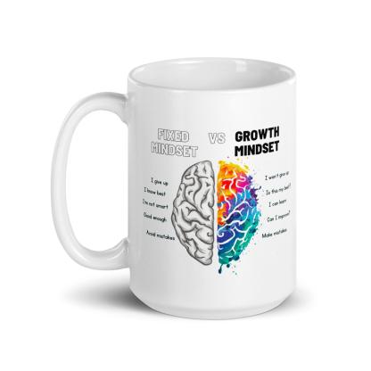 Growth Mindset Glossy Mug - Inspire Cups