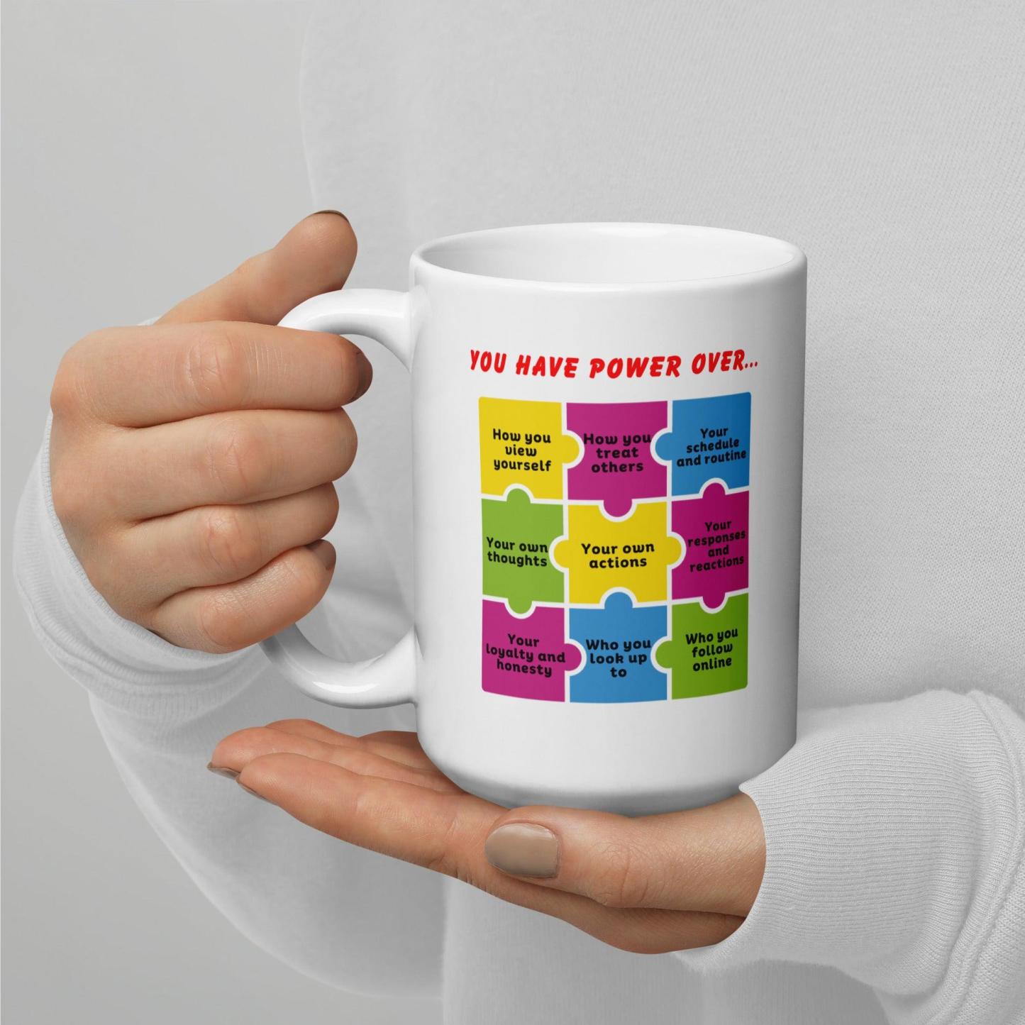 Personal Power Ceramic Mug - Inspire Cups