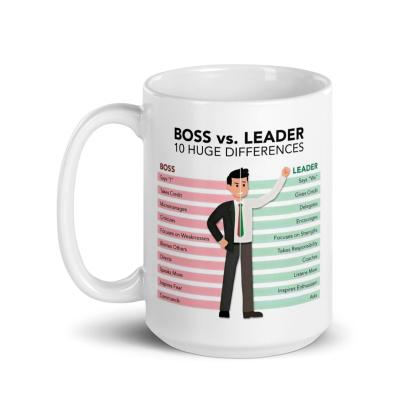 Management Ceramic Leader Mug - Inspire Cups
