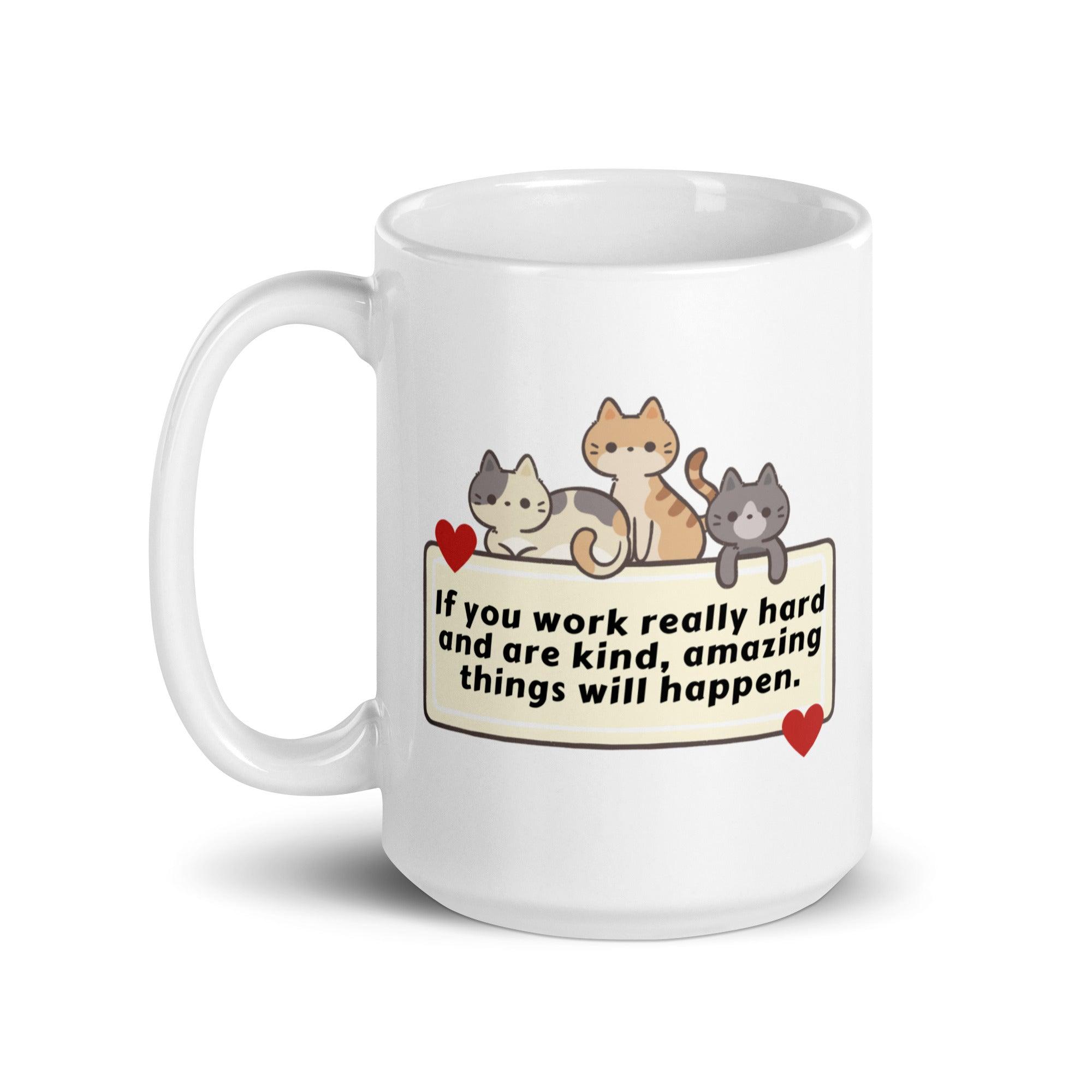 Heartwarming Quote Ceramic Mug - Inspire Cups