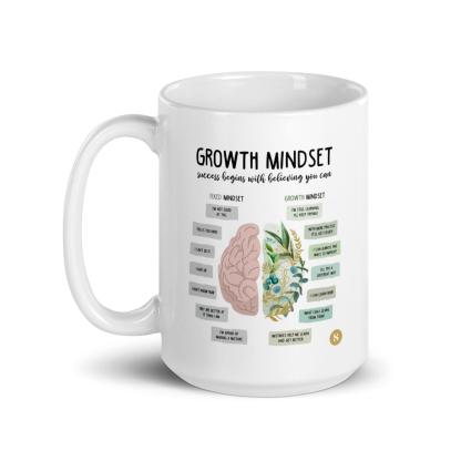 Growth Quote Printed Mug - Inspire Cups