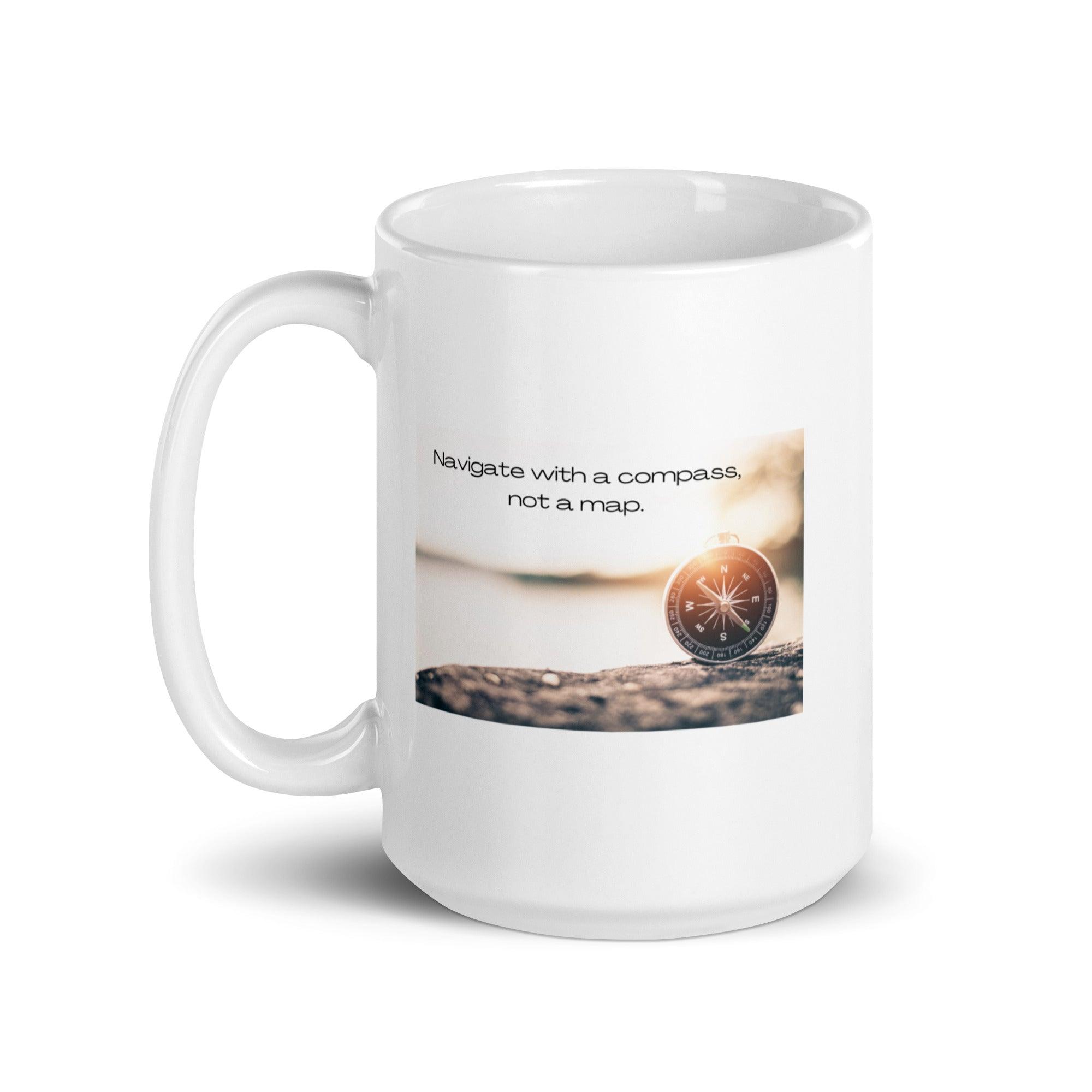 Compass Journey Message Mug - Inspire Cups