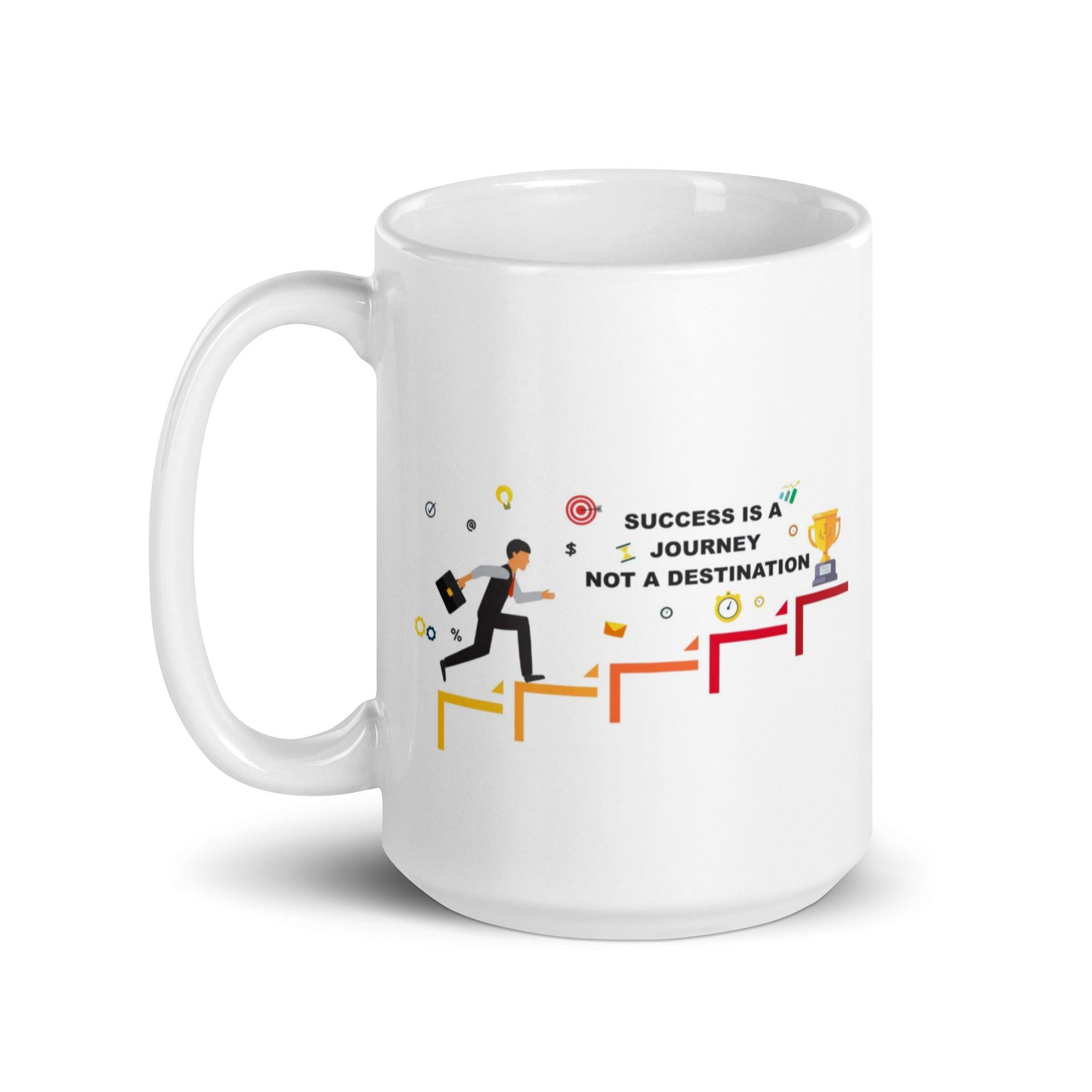 Success Journey Message Mug - Inspire Cups