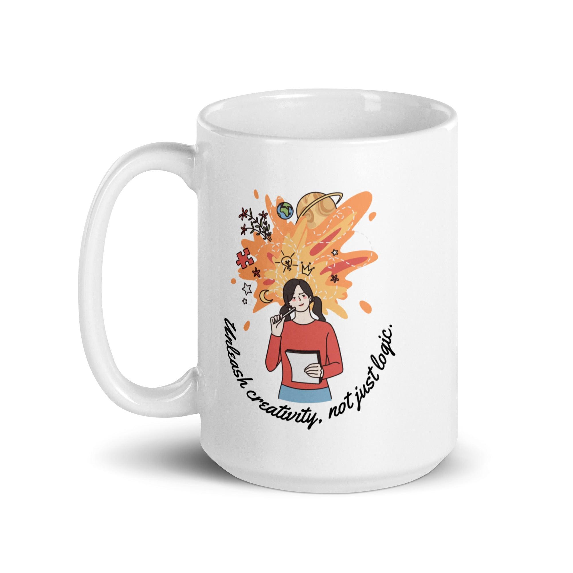 Creativity Logic Message Mug - Inspire Cups