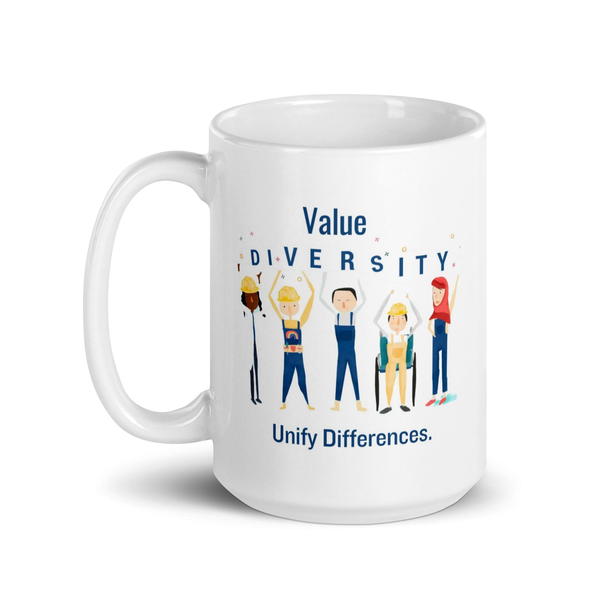 Diversity Unity Message Mug - Inspire Cups
