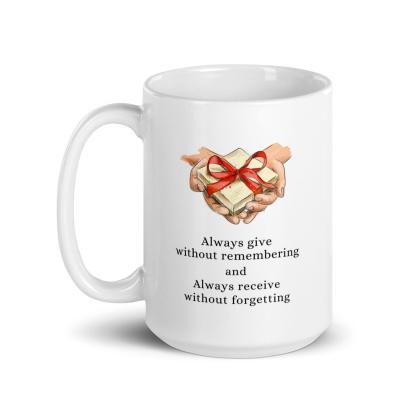 Gratitude Giving Reflection Mug - Inspire Cups