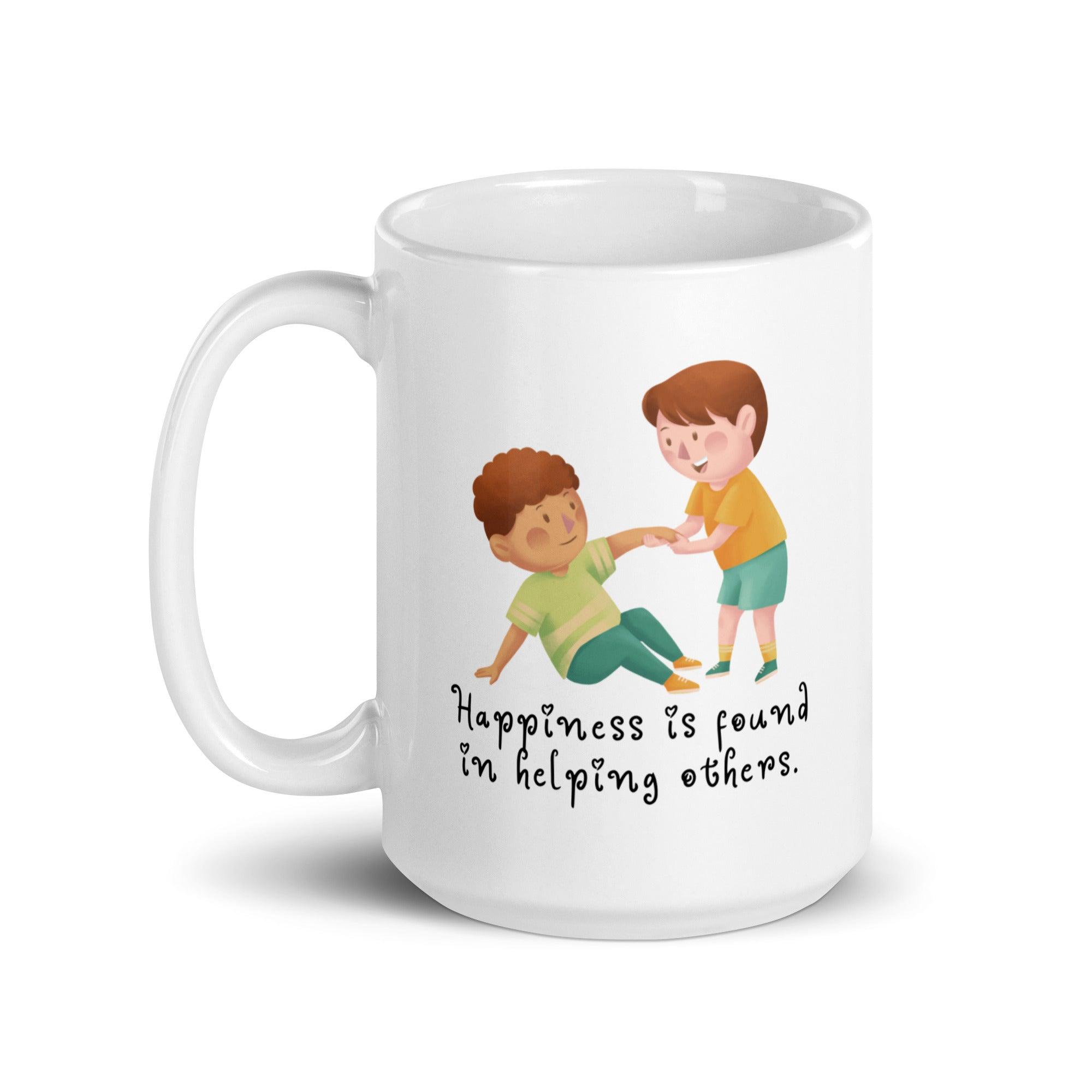 Helping Others Message Mug - Inspire Cups