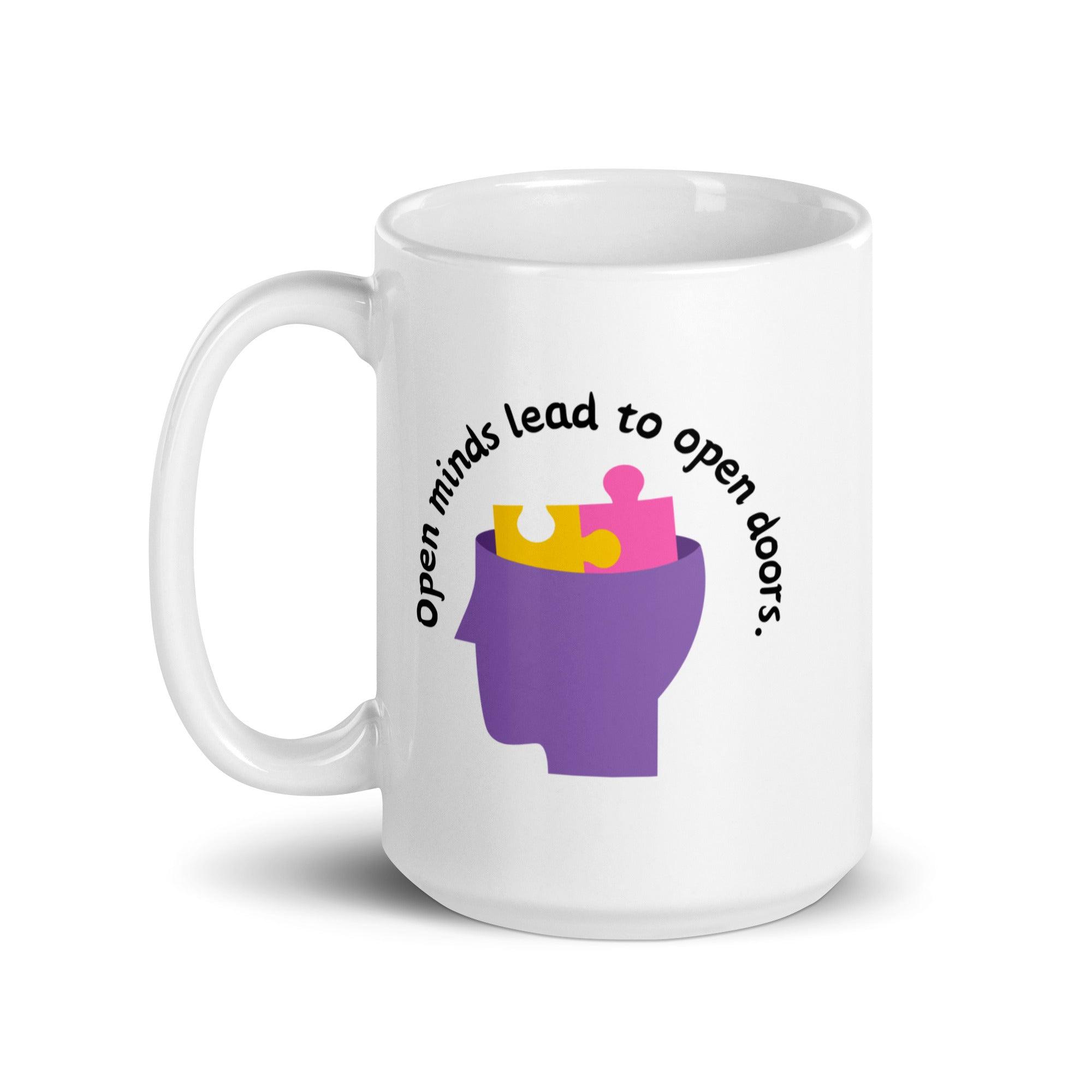Open Mind Ceramic Mug - Inspire Cups