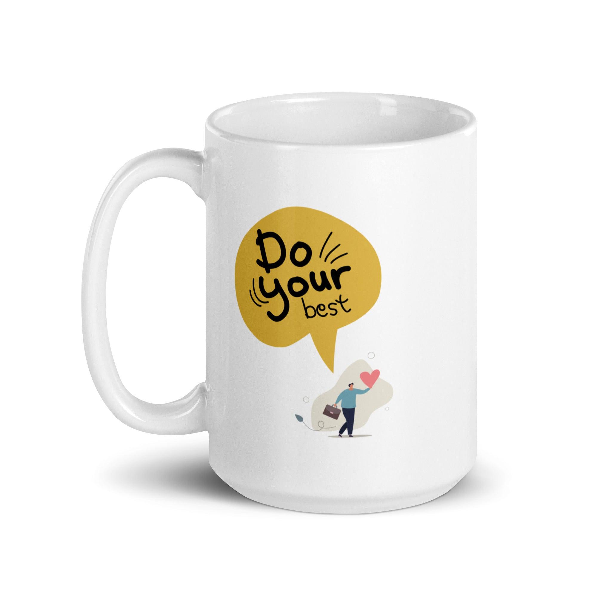 Motivational Excellence Ceramic Mug - Inspire Cups