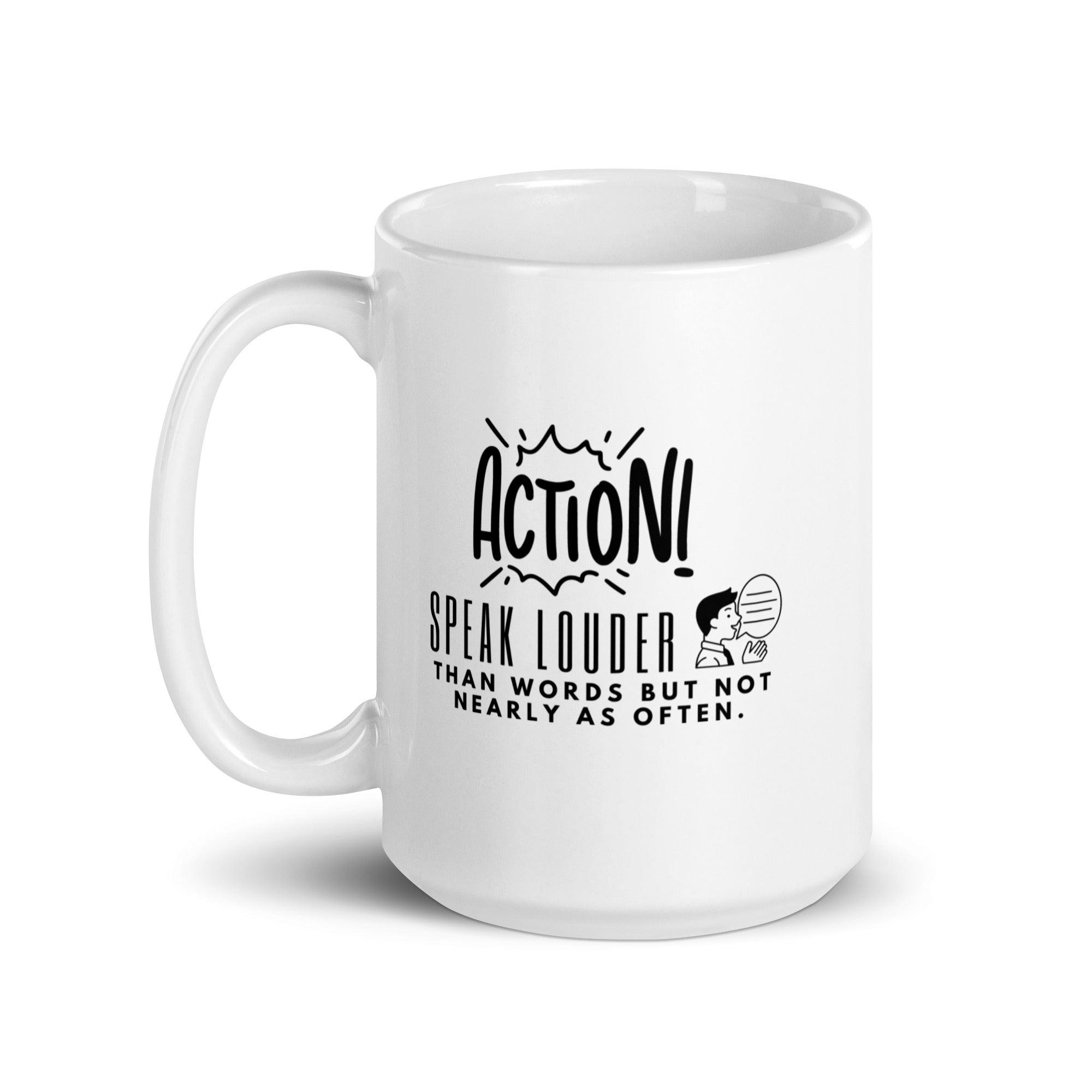 Take Action Ceramic Mug - Inspire Cups