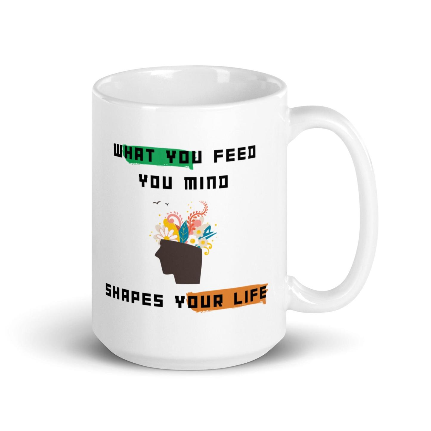 Mindful Living Quote Mug - Inspire Cups