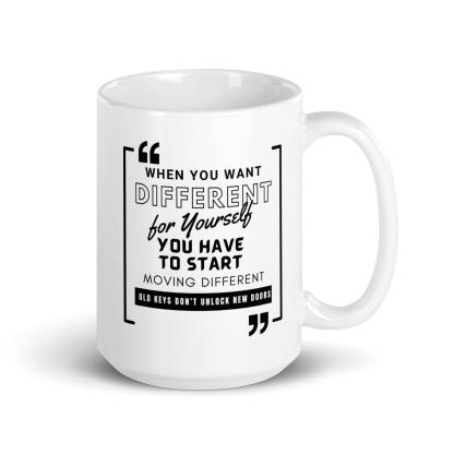 Move Different Quote Mug - Inspire Cups