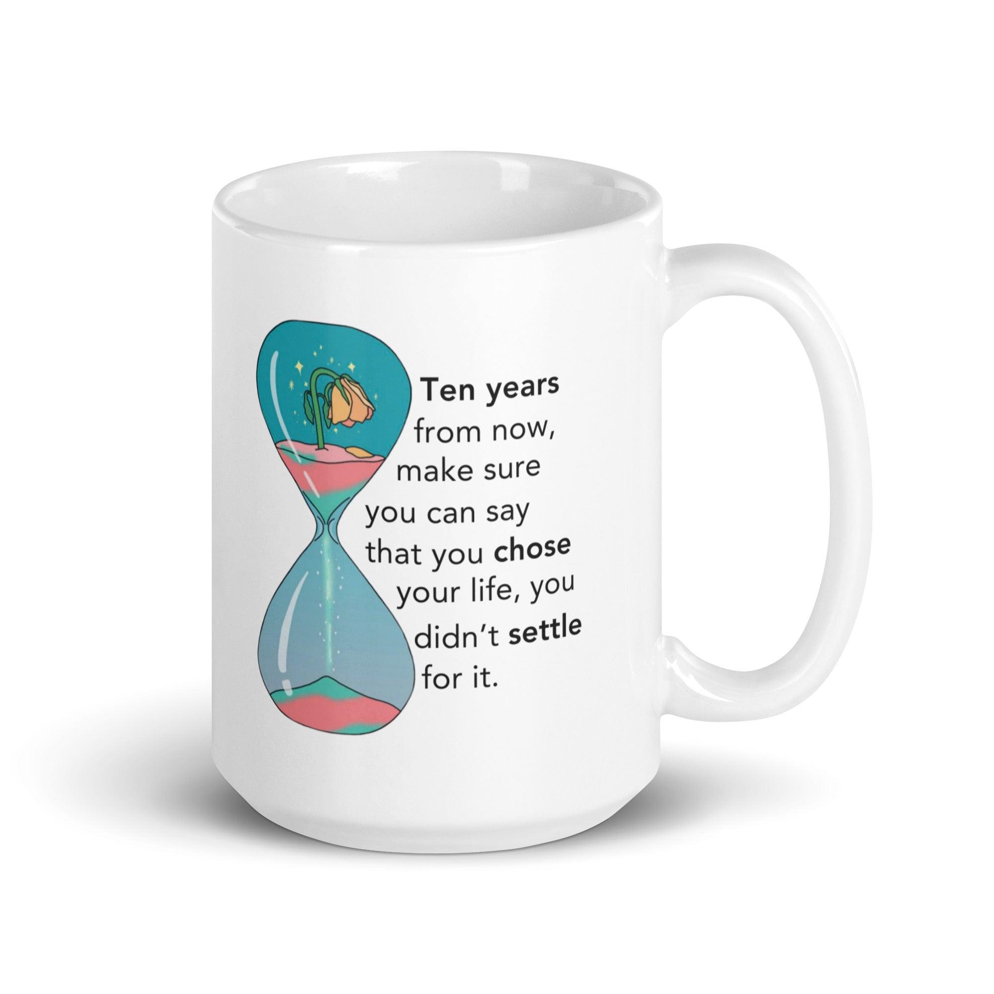 Intentional Living Quote Mug - Inspire Cups