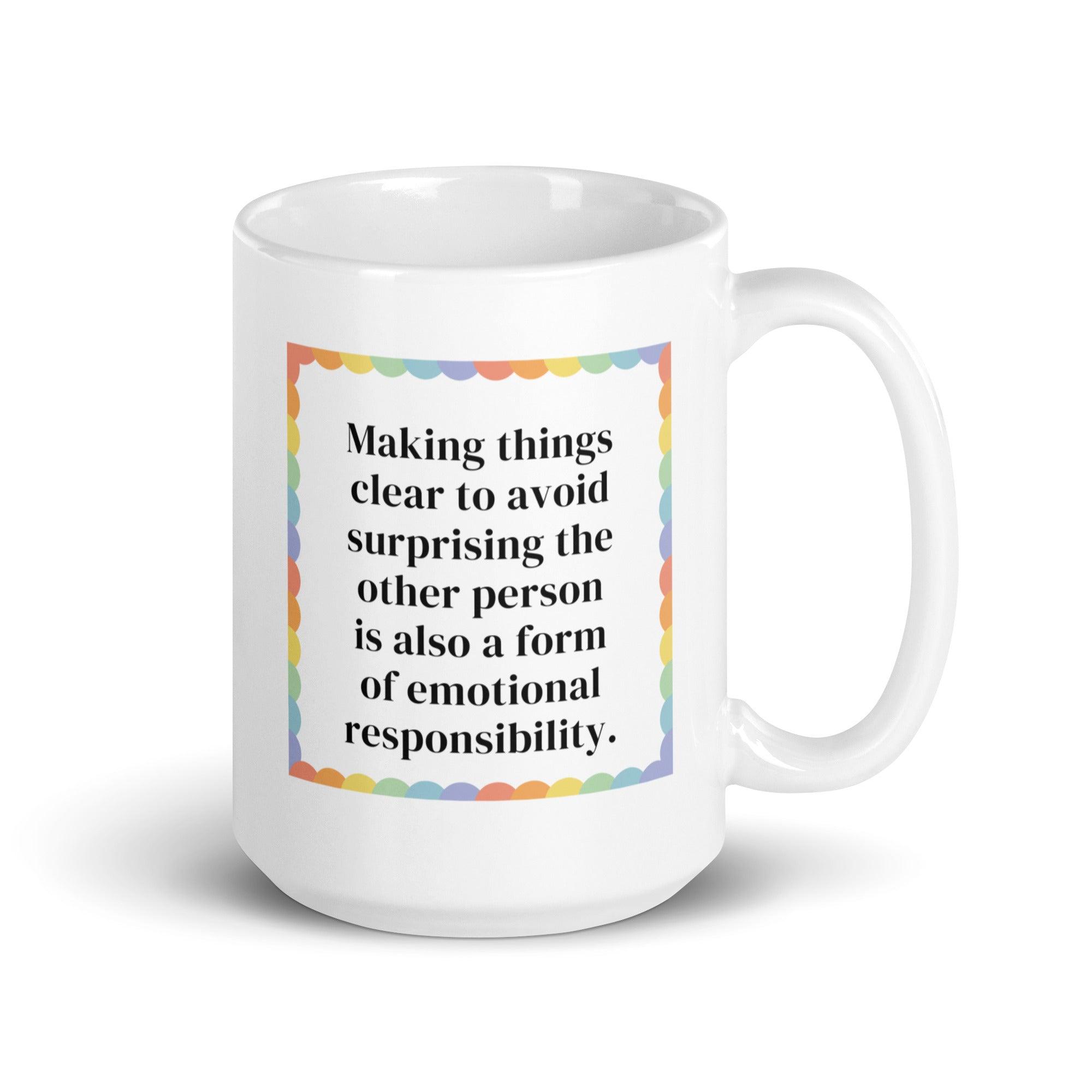Emotional Responsibility Coffee Mug - Inspire Cups