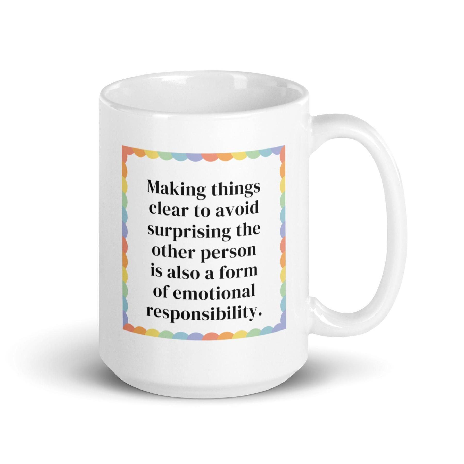 Emotional Responsibility Coffee Mug - Inspire Cups