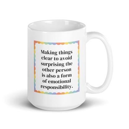 Emotional Responsibility Coffee Mug - Inspire Cups