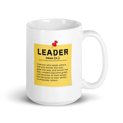 Leader Definition Coffee Mug - Inspire Cups