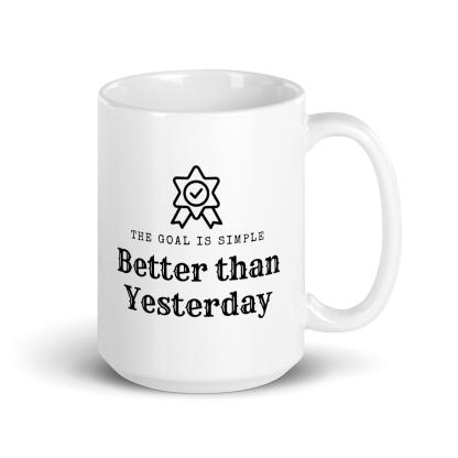 Daily Progress Coffee Mug - Inspire Cups