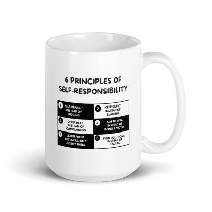 Self Responsibility Quote Mug - Inspire Cups