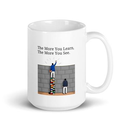 Lifelong learning ceramic mug - Inspire Cups