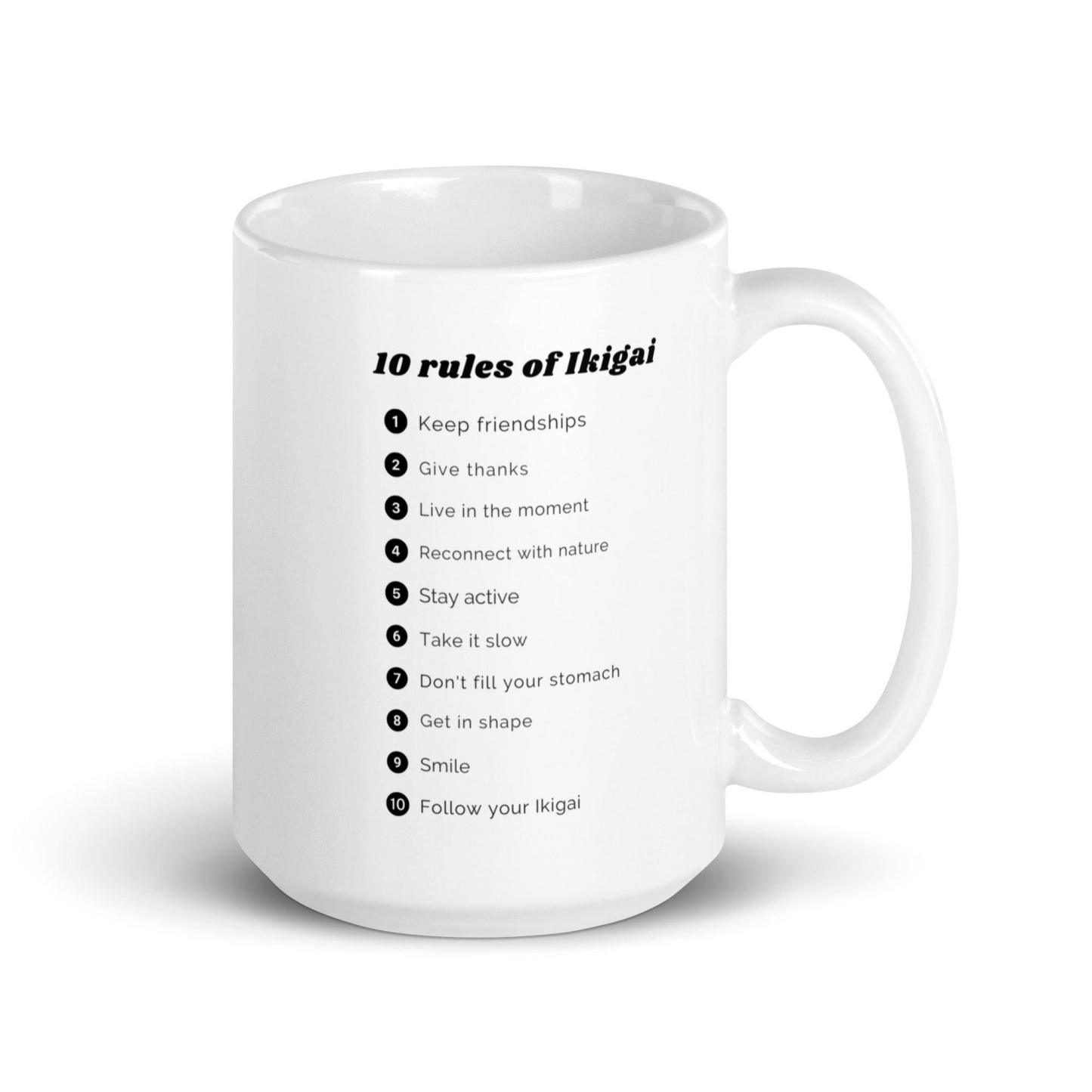 Ikigai Philosophy Message Mug - Inspire Cups