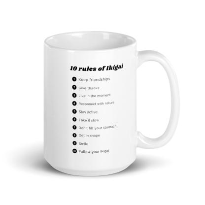 Ikigai Philosophy Message Mug - Inspire Cups