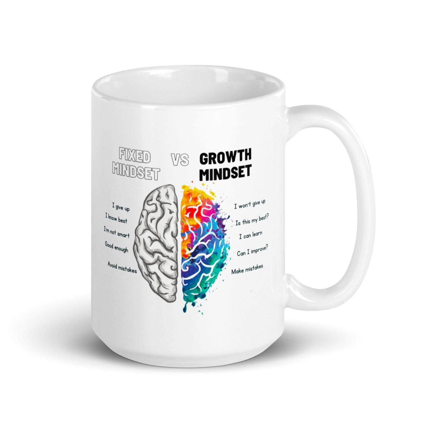 Growth Mindset Glossy Mug - Inspire Cups