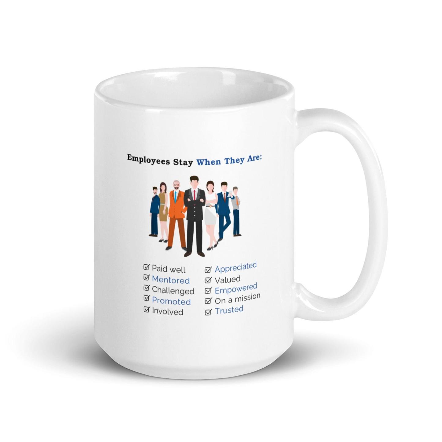 Employee Retention Value Mug - Inspire Cups