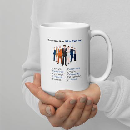 Employee Retention Value Mug - Inspire Cups