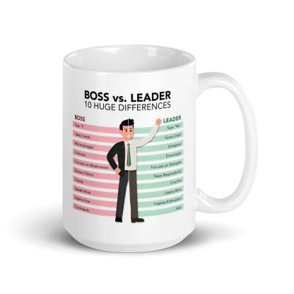 Management Ceramic Leader Mug - Inspire Cups