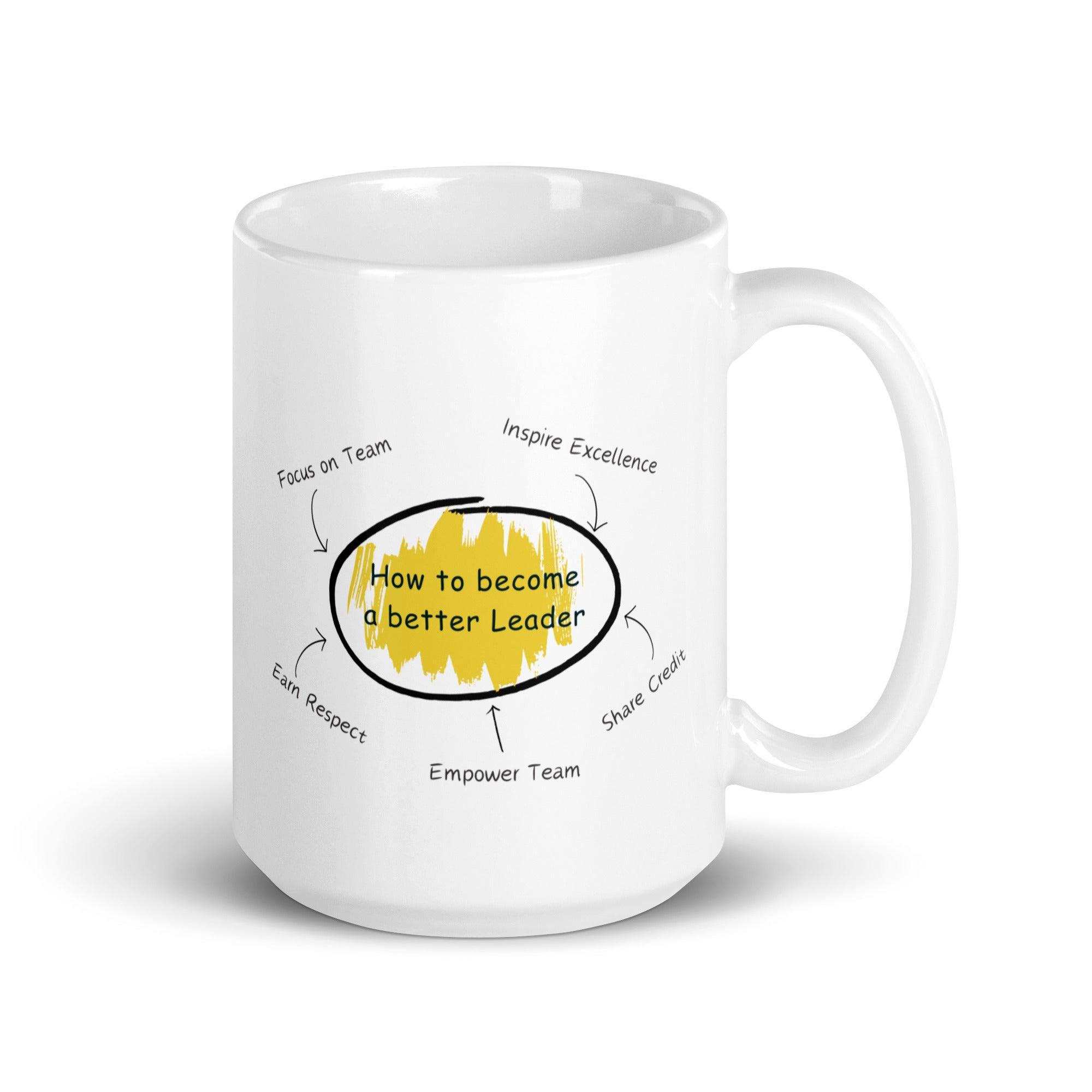 How To Be A Better Team Leader A Leadership Mug - Inspire Cups