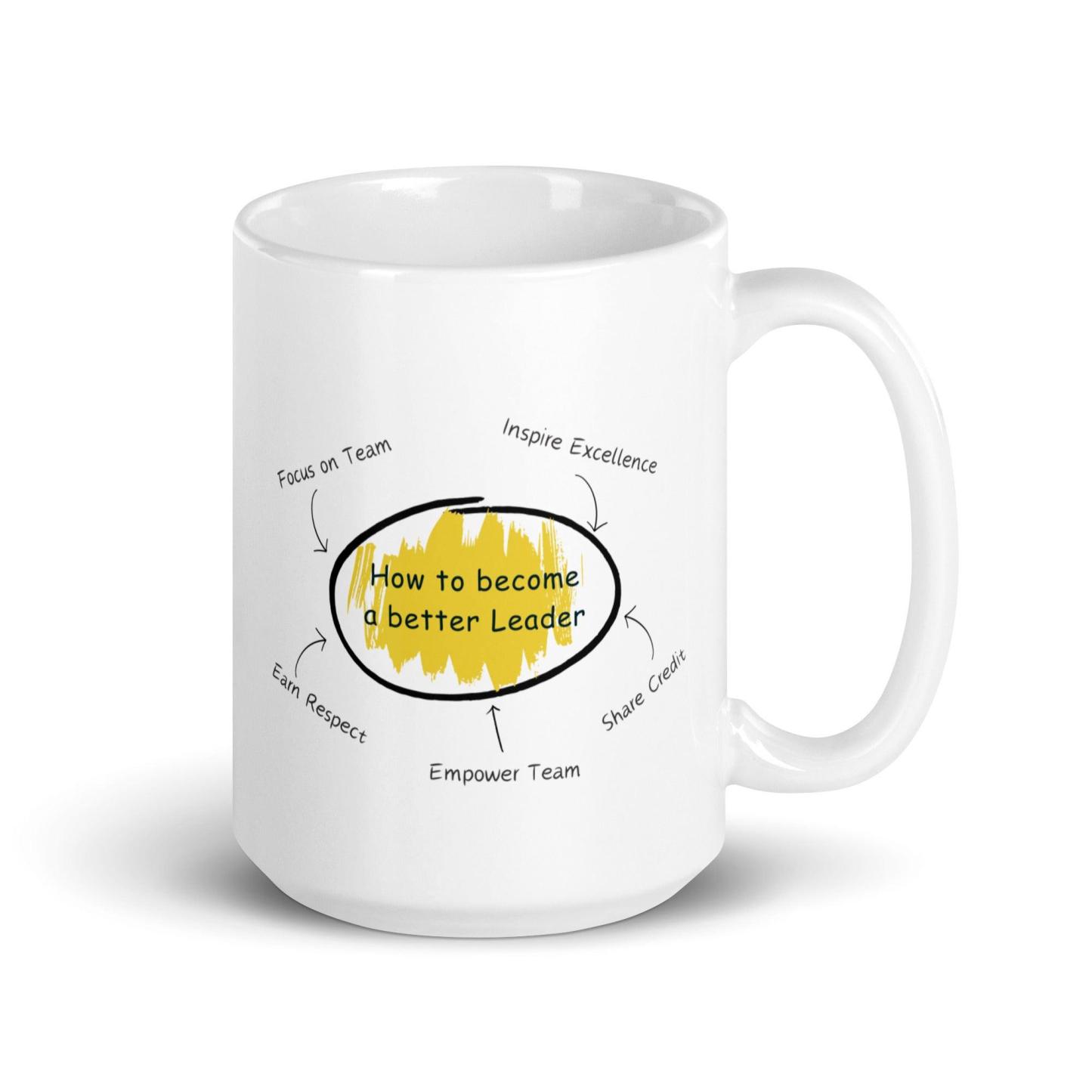 How To Be A Better Team Leader A Leadership Mug - Inspire Cups