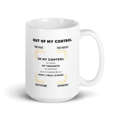 In My Control Glossy mug - Inspire Cups