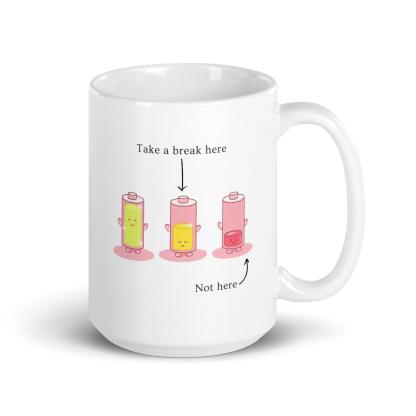 Take A Break Mug – Mindful Ceramic Gift for Daily Relaxation - Inspire Cups