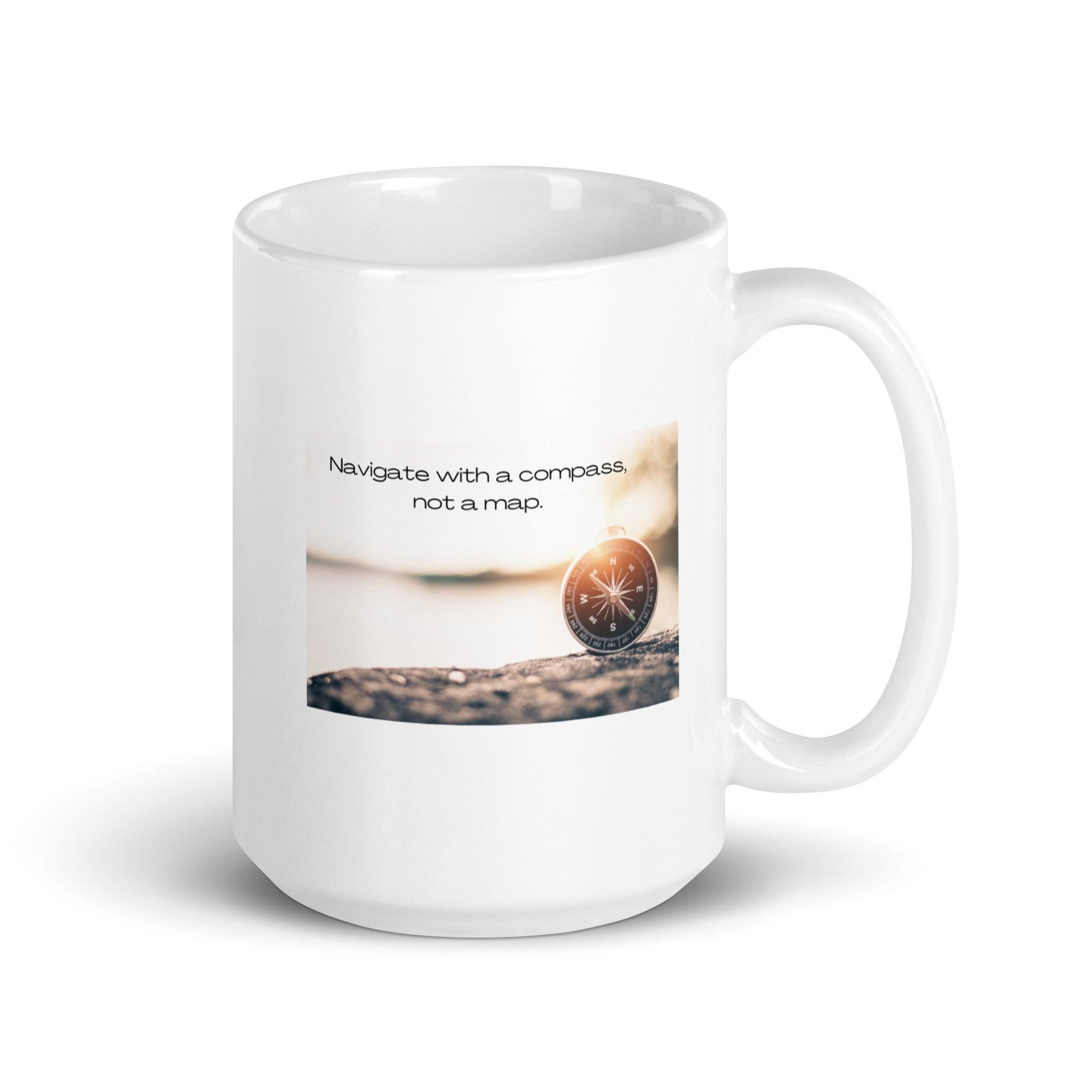 Compass Journey Message Mug - Inspire Cups