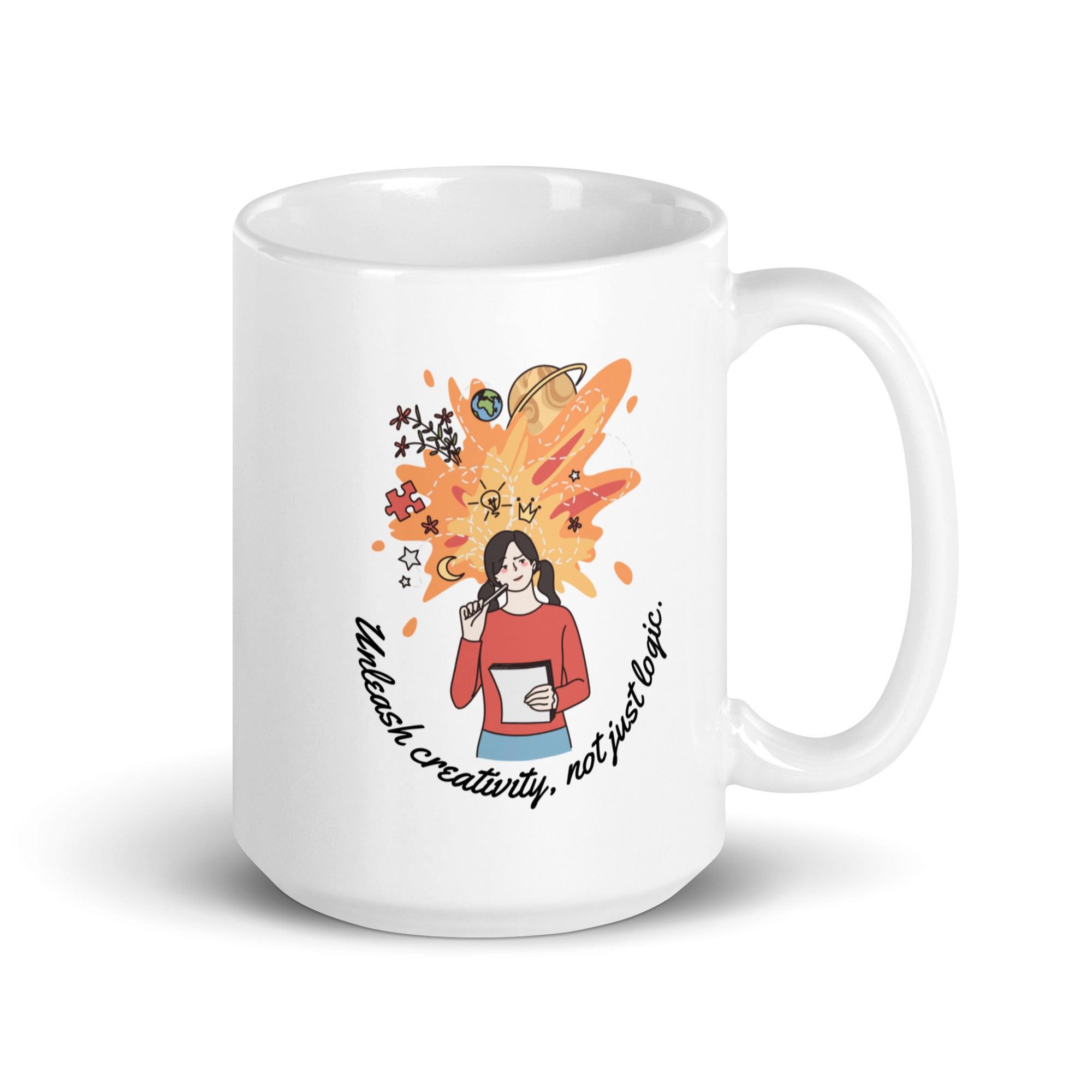 Creativity Logic Message Mug - Inspire Cups