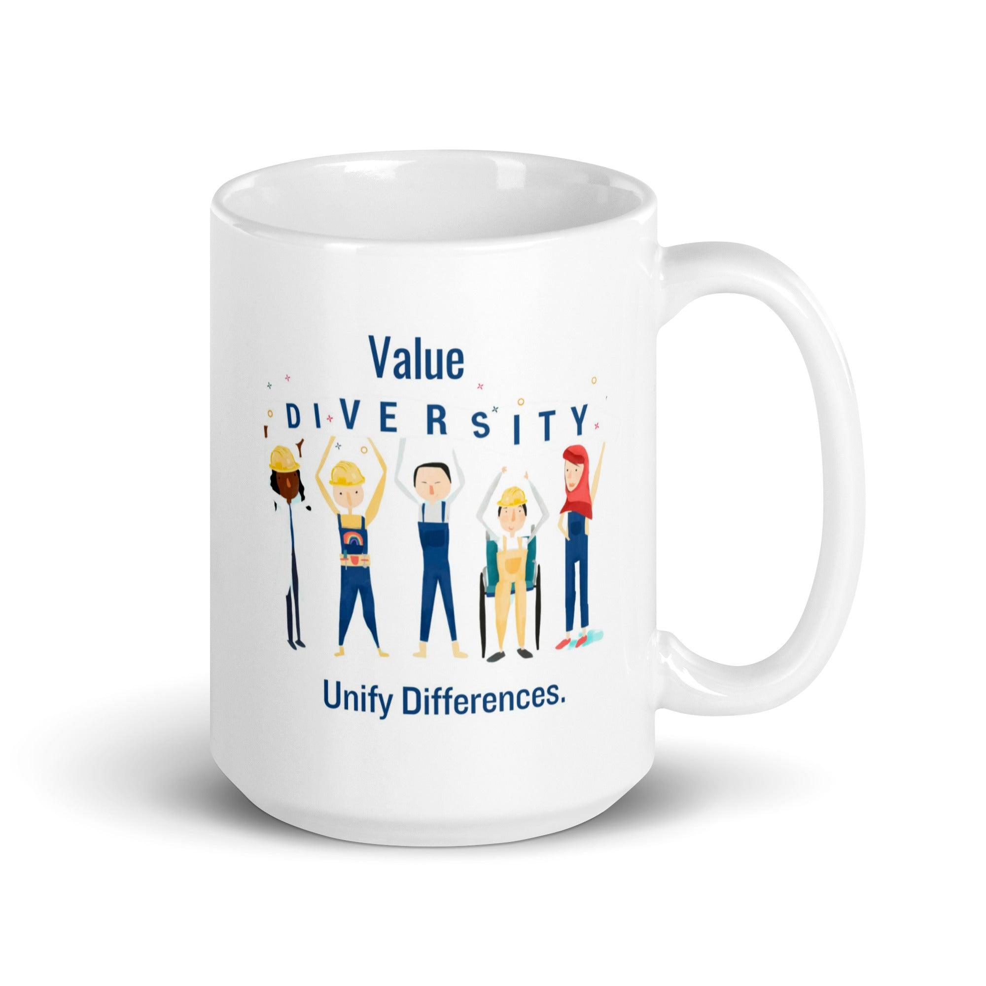 Diversity Unity Message Mug - Inspire Cups