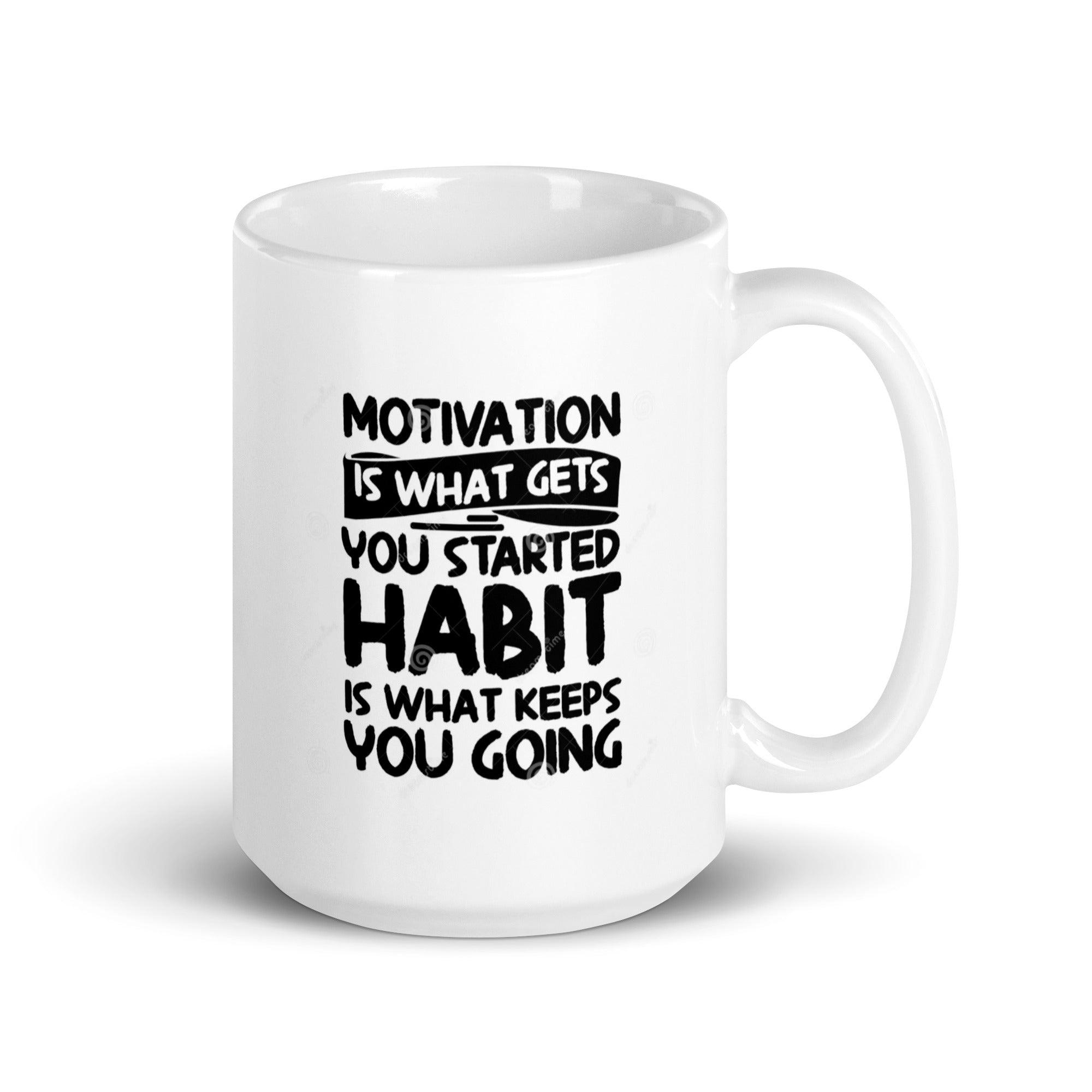 Motivation Habit Success Mug - Inspire Cups