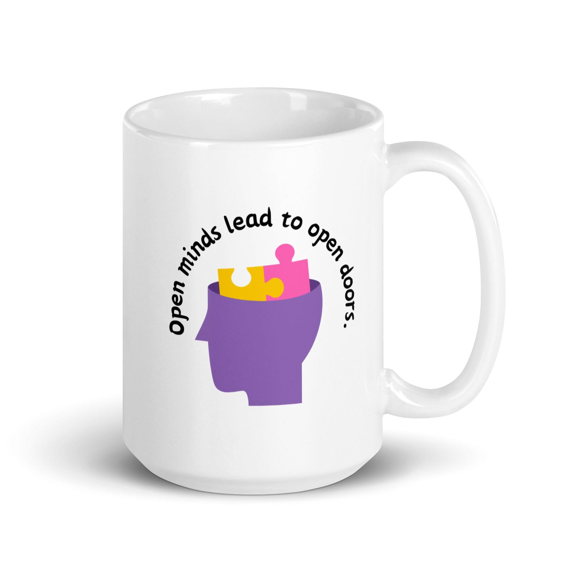 Open Mind Ceramic Mug - Inspire Cups