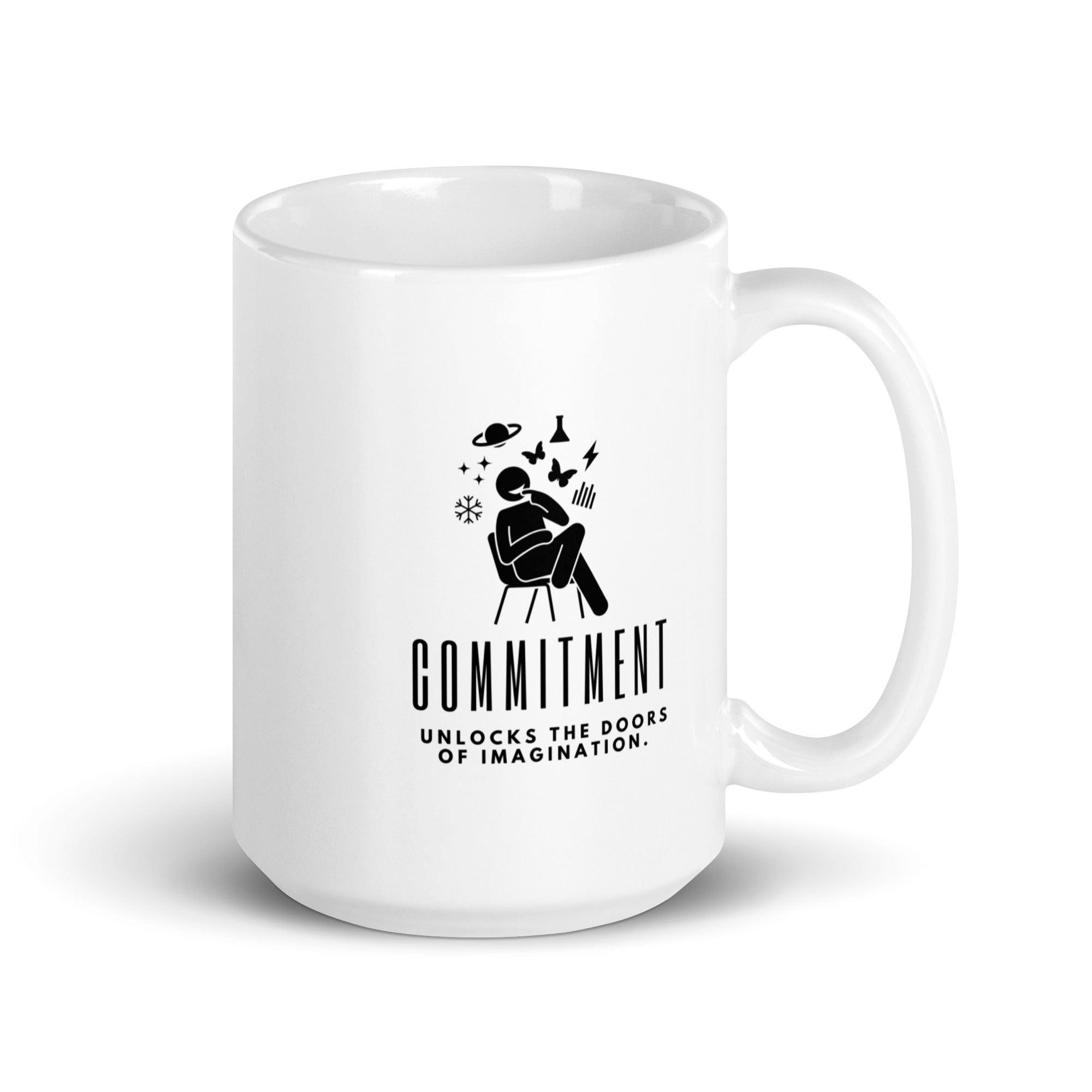 creative commitment ceramic mug - Inspire Cups