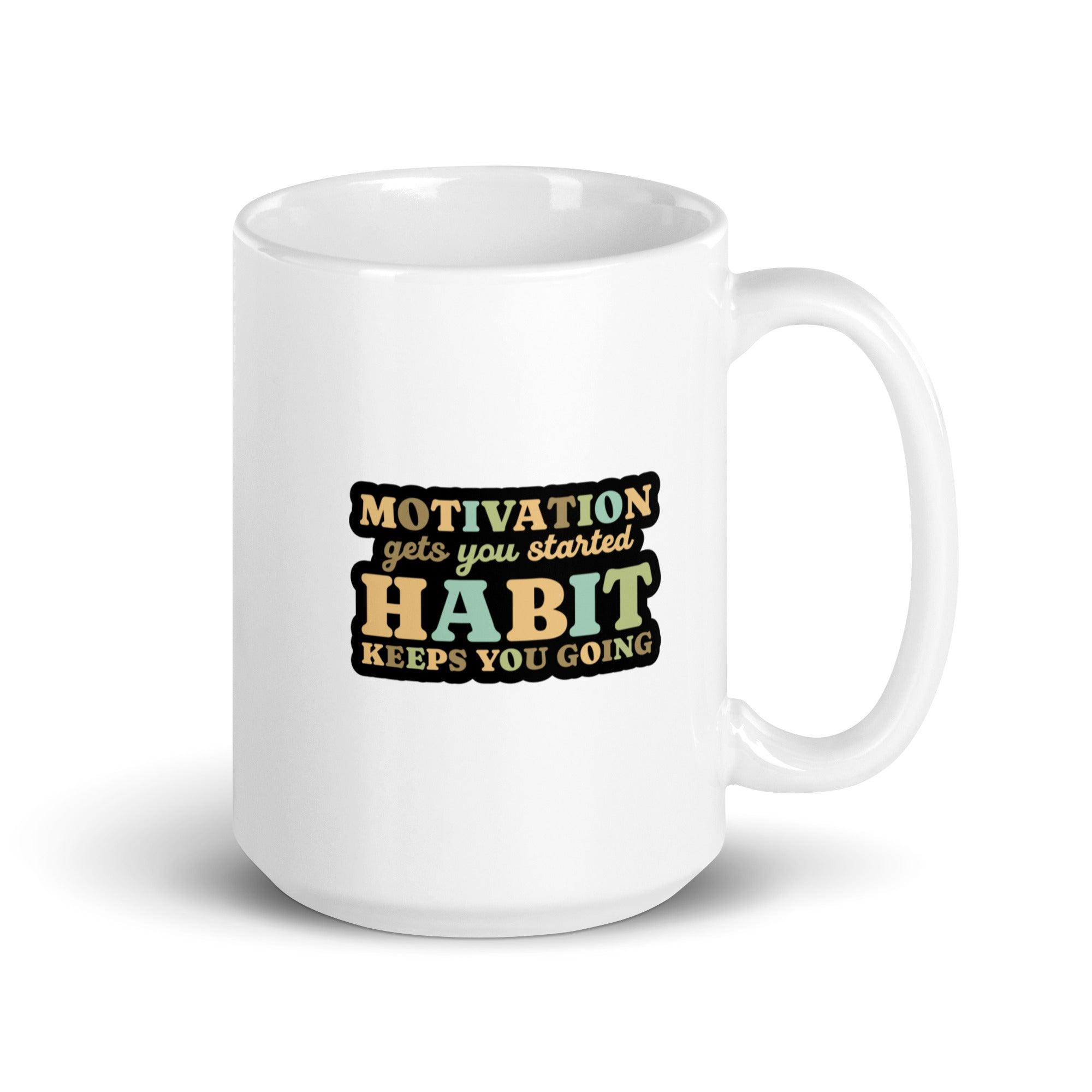 Motivation Habit Coffee Mug - Inspire Cups