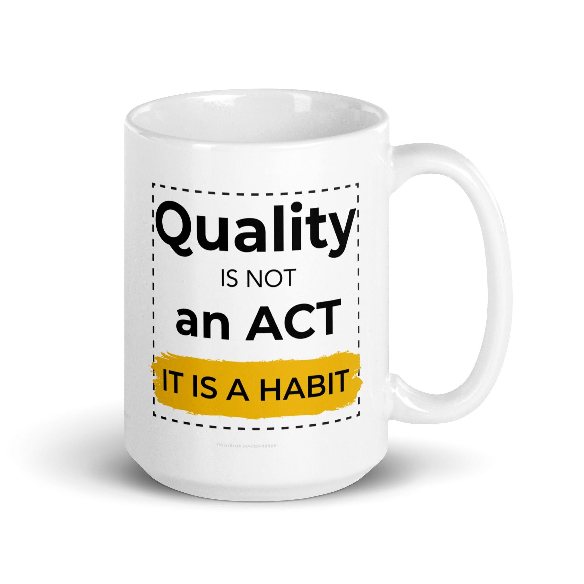 Motivational Ceramic Habit Mug - Inspire Cups