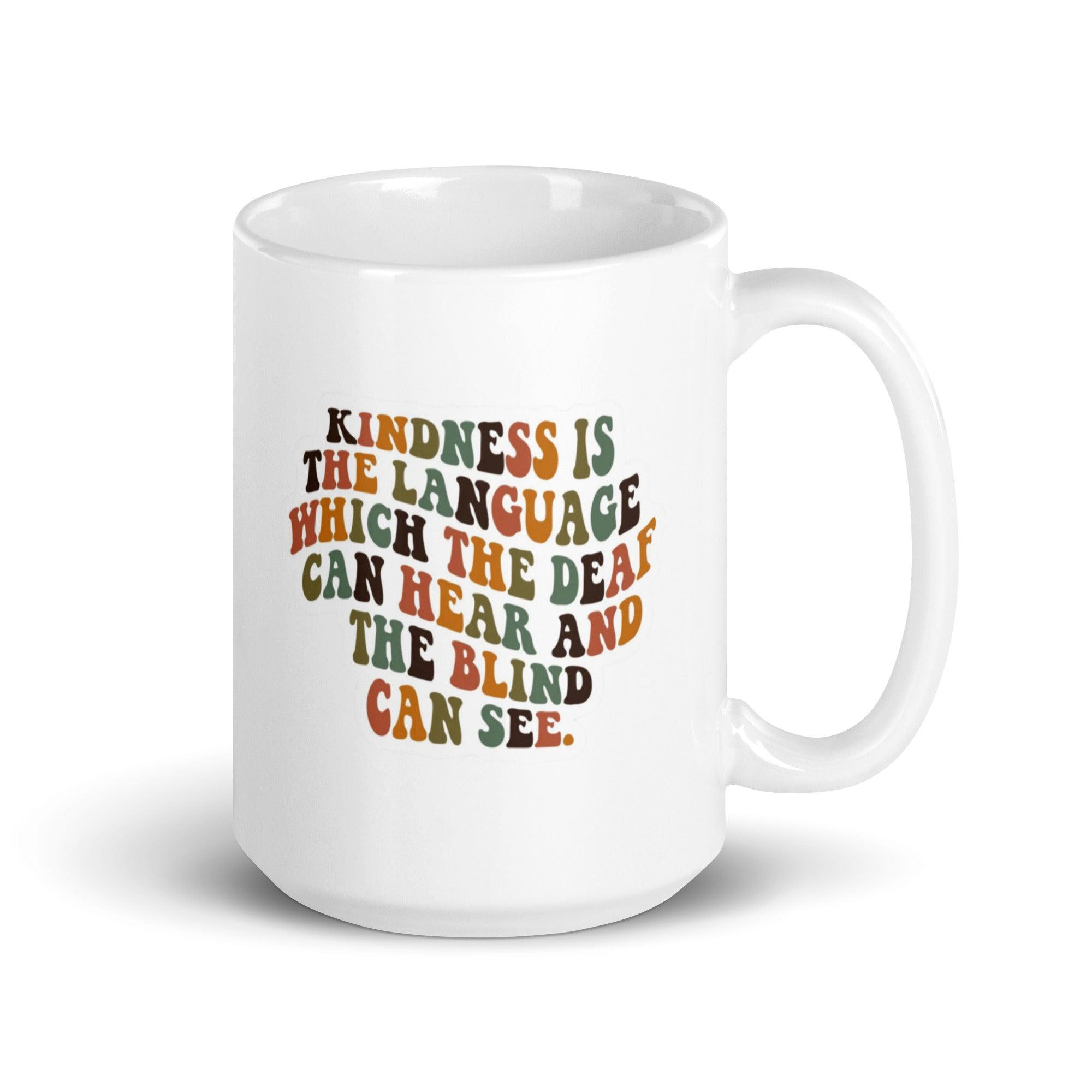 Kindness Quote Printed Mug - Inspire Cups