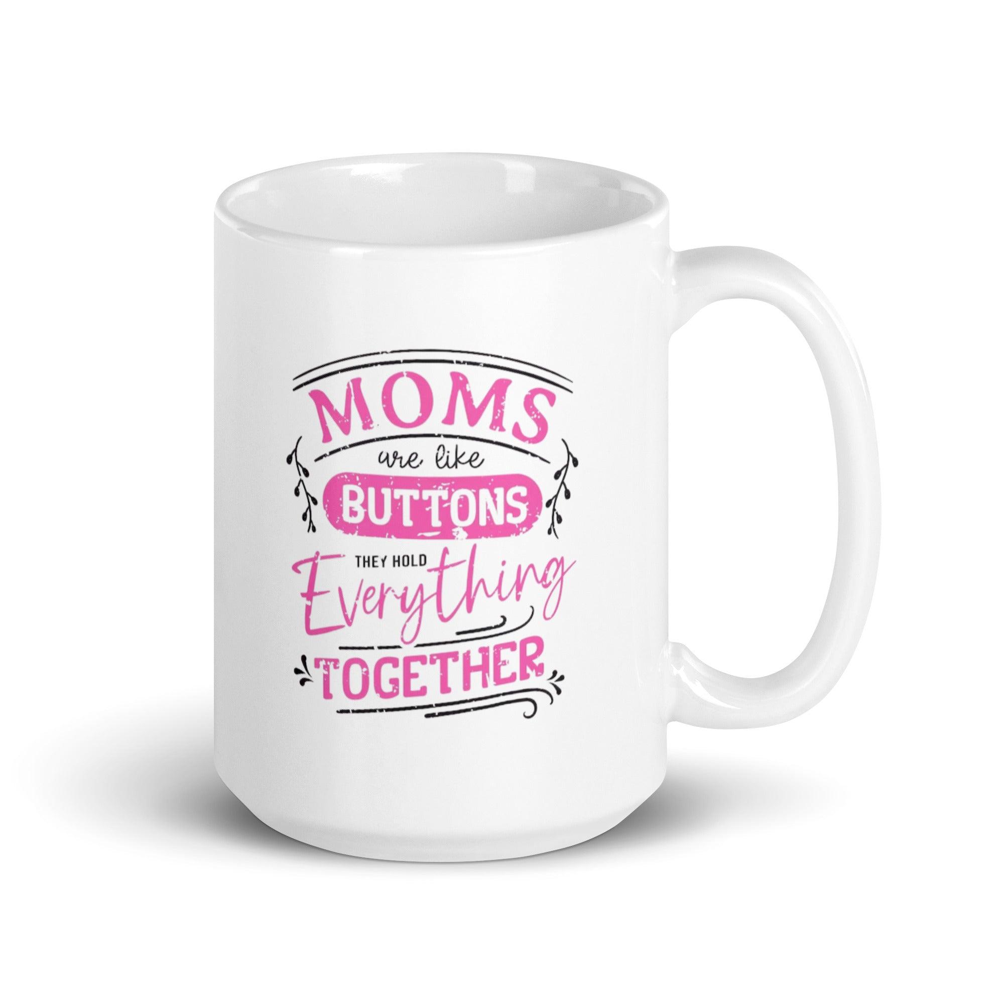 Mothers Printed Mug with Glossy Ceramic Finish and Bold Message - Inspire Cups
